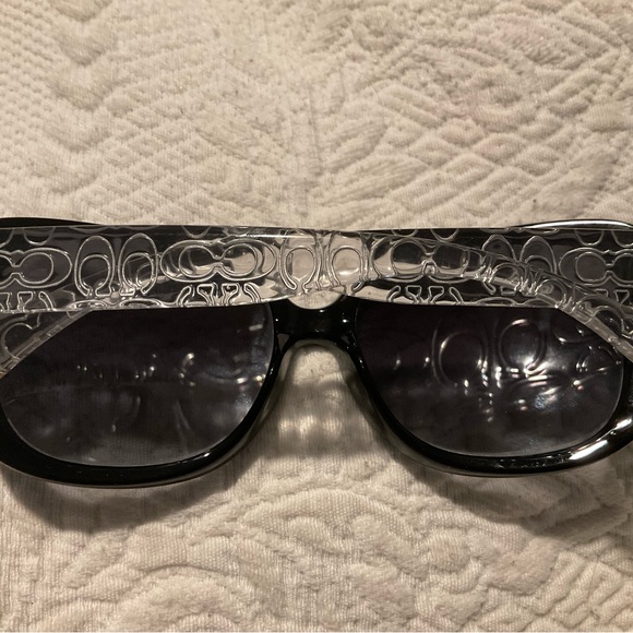 Coach sunglasses black and clear. Very good condition - Picture 2 of 8